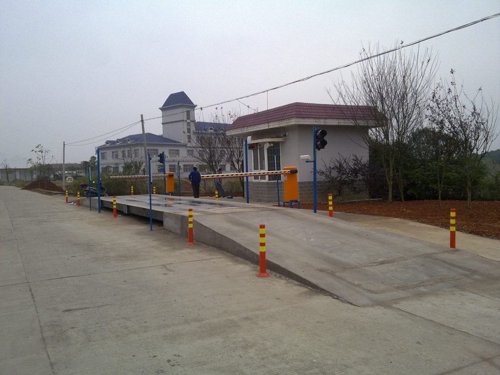 湖南永州垃圾填埋场自动称重系统