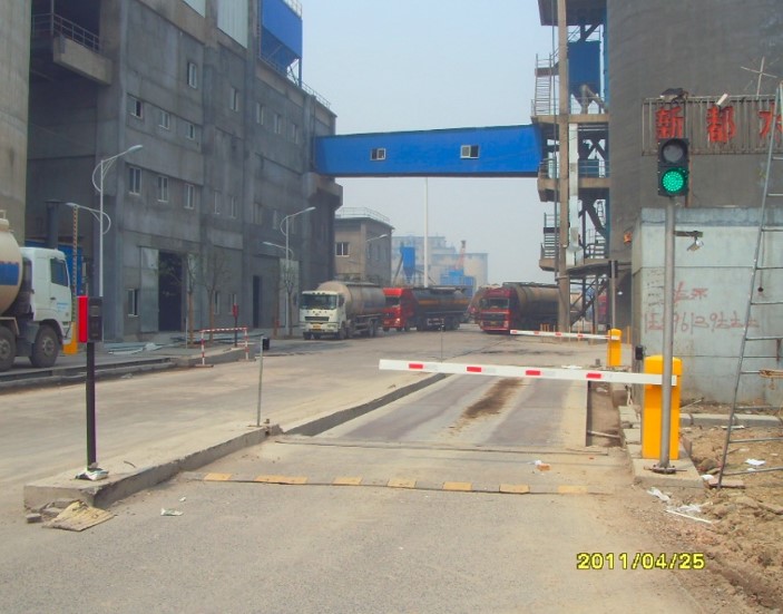 桐乡新都水泥厂无人值守过磅系统